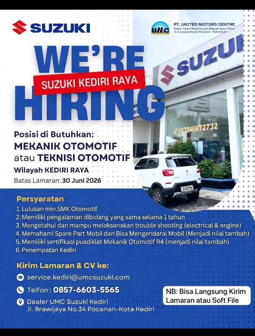 Flyer Lowongan Pekerjaan